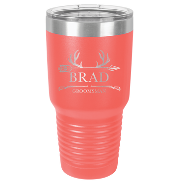 Personalized Groomsmen Insulated Tumbler Bulk